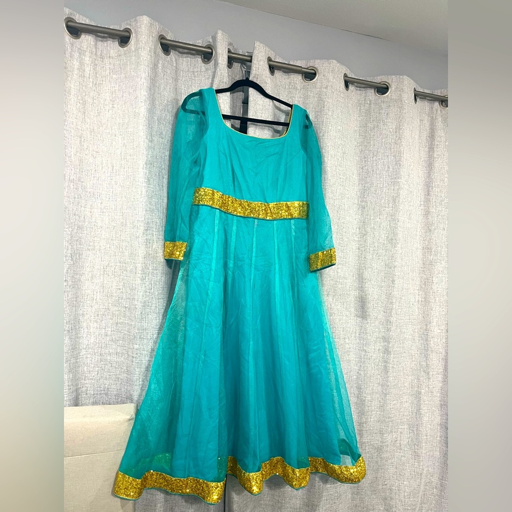 Indian ethnic kurti/maxi dress.